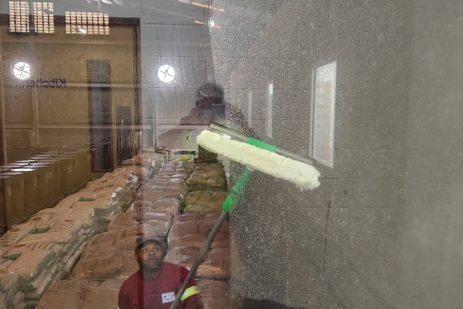 glass cleaning